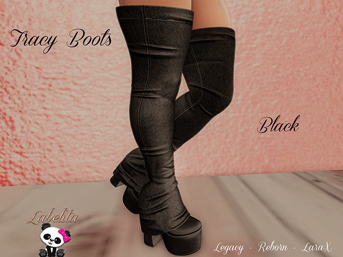 [LABELITA] Tracy Boots Black