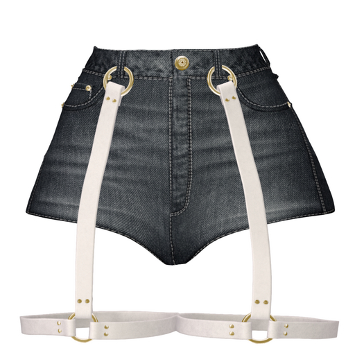 moxxi // Amber Shorts - Grey