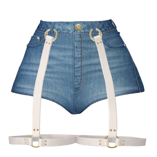 moxxi // Amber Shorts - Blue