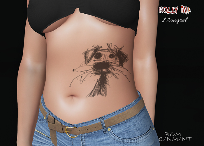 Holly Ink - Mongrel - BOM tattoo