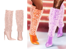 YALLA ~ Amina Fur boots [NUDE]