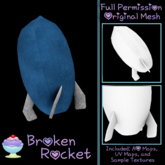 [Sherbert] Full Perm Broken Rocket (ADD) *Retirement Sale*