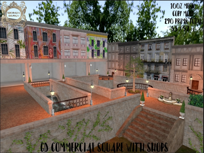 GD COMMERCIAL SQUARE WITH SHOPS