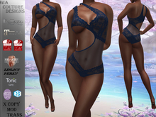 "GCD" Ziva Lace Bodysuit Lapis