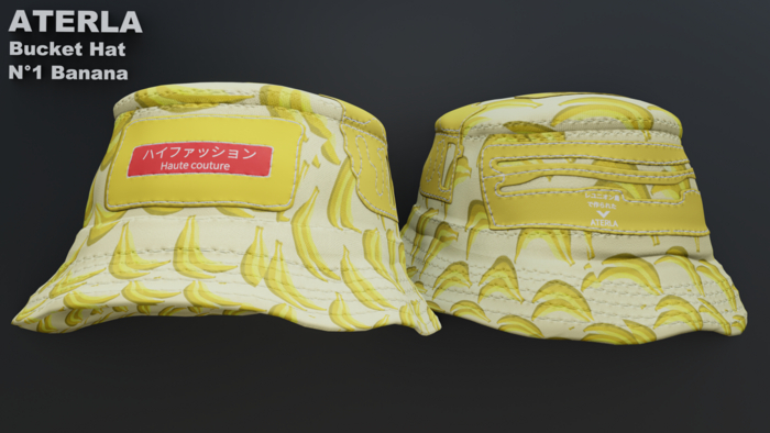 ATERLA - Bucket Hat - Banana