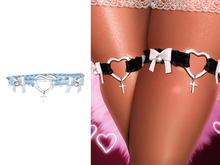 YALLA ~ Babygoth Garter [BLUE]