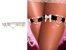 YALLA ~ Babygoth Garter [WHITE]