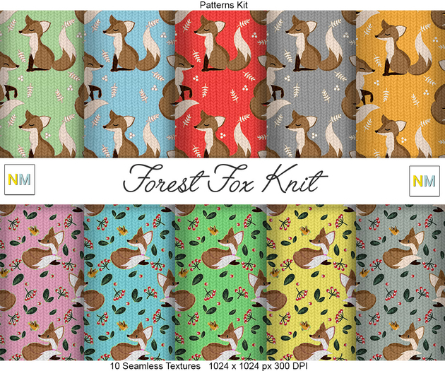 Forest Fox Knit