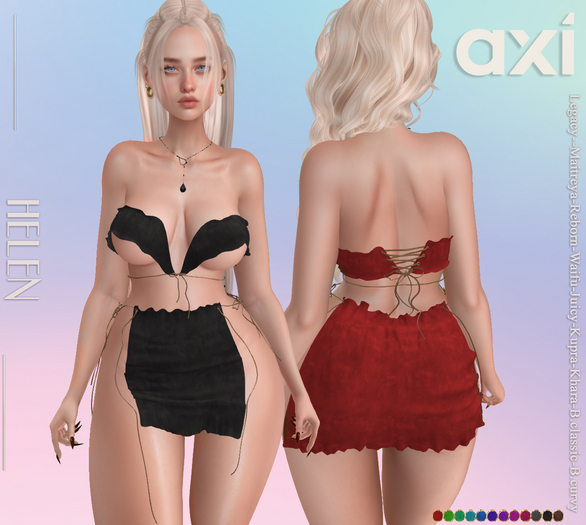 [AXI] Helen Dress FATPACK