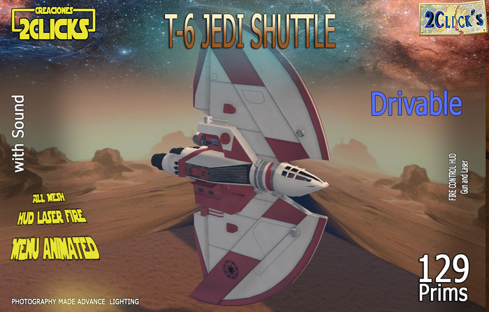 T-6 JEDI SHUTTLE AHSOKA box