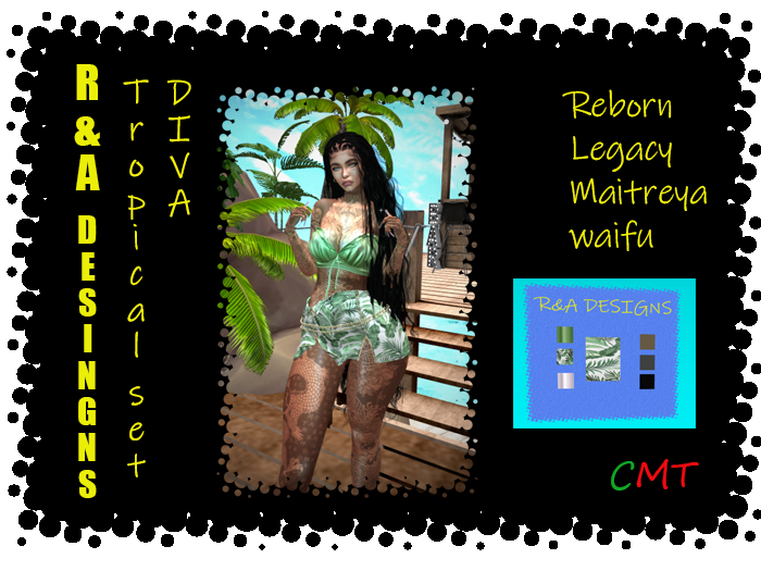 R&A DIVA Tropical set