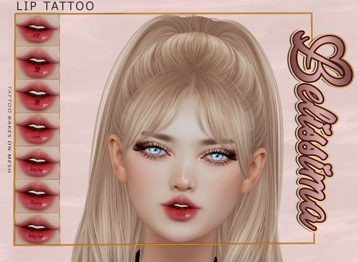 [Belissima] Lip Tattoo