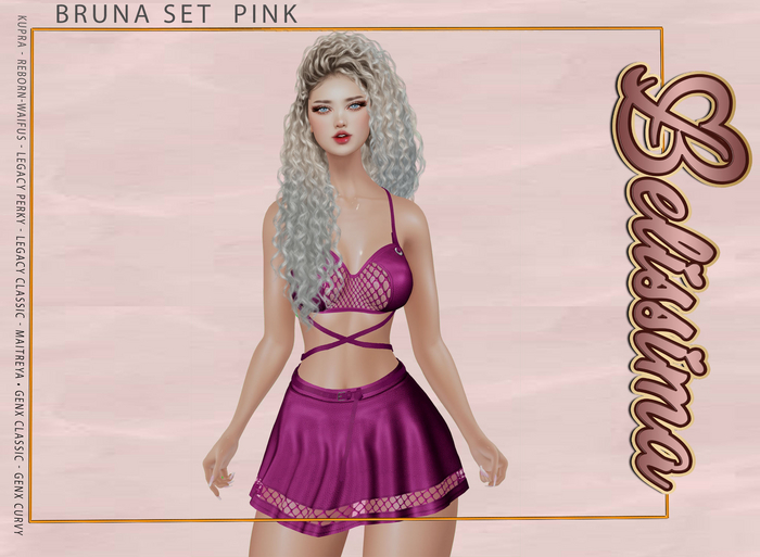 [Belissima] Bruna Set  Pink