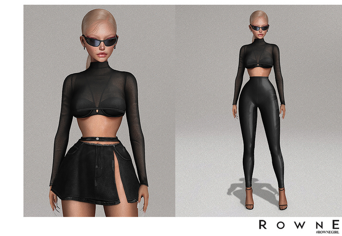 Rowne.Liu Vinyl Pant - Demo