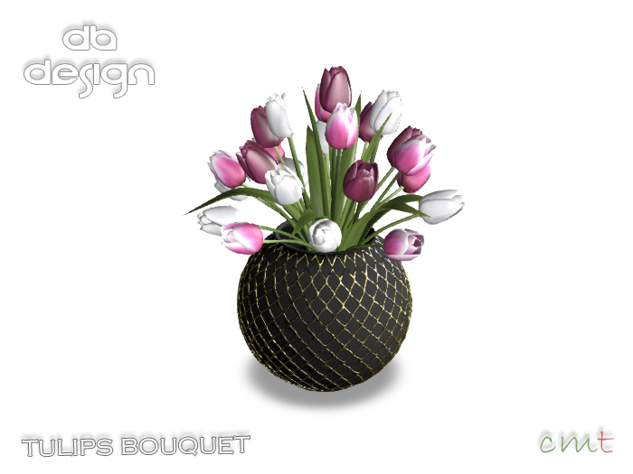 ::db:: Tulips Bouquet in Water - 3 colors