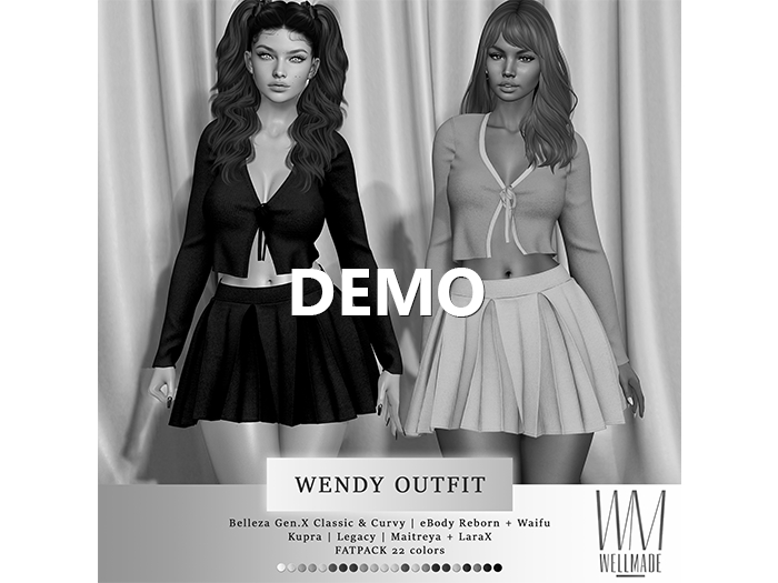 [WellMade] Wendy Outfit DEMO