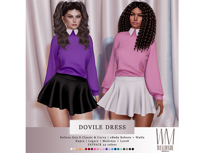[WellMade] Dovile Dress