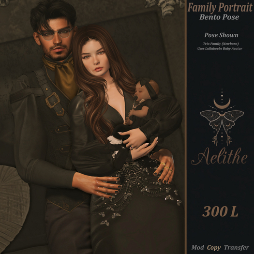 [Aelithe] Family Portrait -  Trio Family