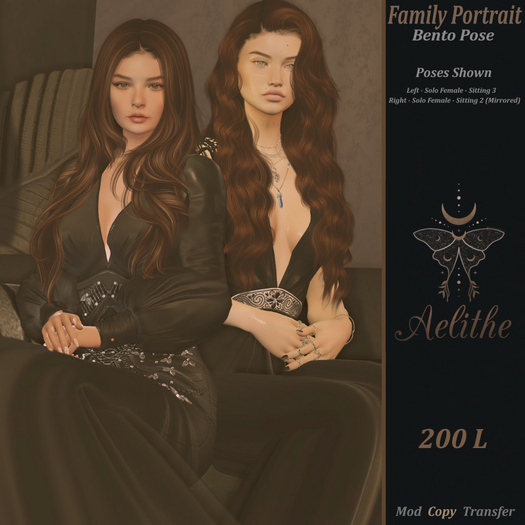 [Aelithe] Family Portrait -  Female Pack 2