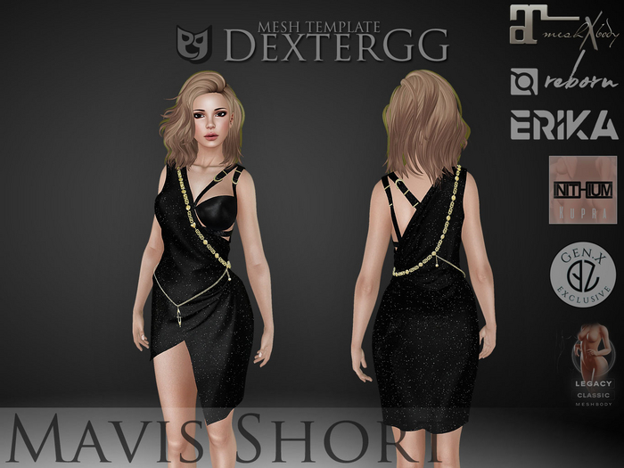 [GGTemplate] Mavis Short PSD+DAE