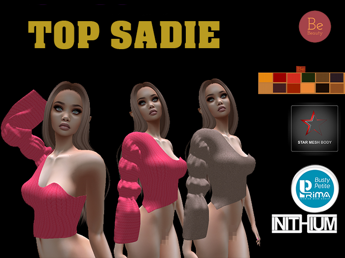 Be Beauty-TOP SADIE- KUPRA KUPS,KUPRA KLARA,STAR MESH BODY,PRIMA PETITE,PRIMA BUSTY