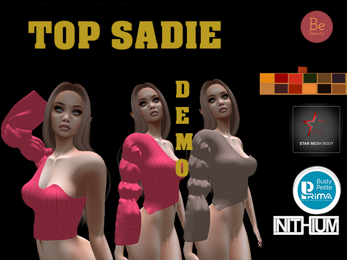 Be Beauty-TOP SADIE-KUPS,KLARA,STAR,PRIMA(both)-DEMO