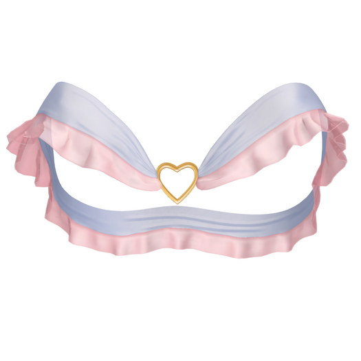 moxxi // Mimi Top - Babyblue/Rose