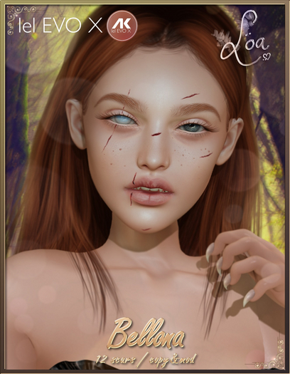 ::Loa:: Bellona Scars Set ~LeLutka EVO X~ [BOM] demo