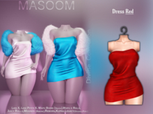 [[ Masoom ]] Divine Dress - Red