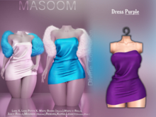 [[ Masoom ]] Divine Dress - Purple