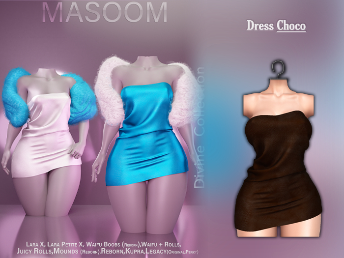 [[ Masoom ]] Divine Dress - Choco