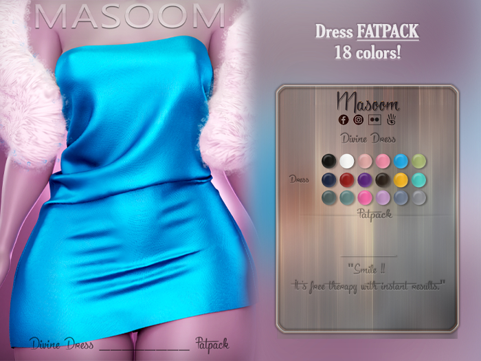[[ Masoom ]] Divine Dress - FATPACK