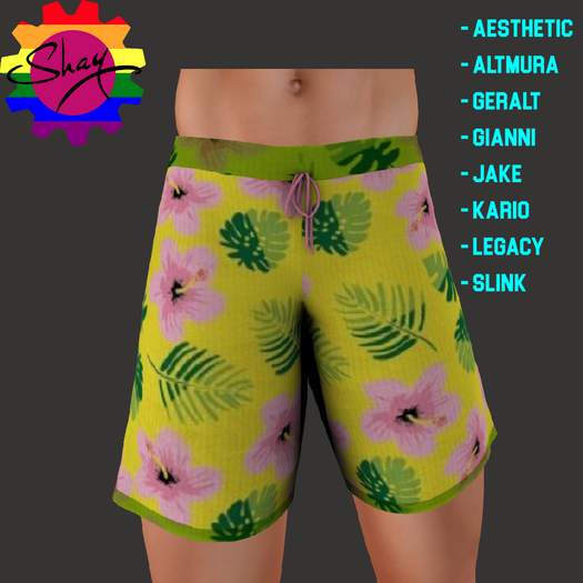 Print Beach Shorts 6