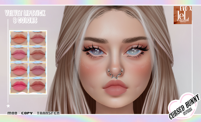 .:[CURSED BUNNY]:. (PROMO) Velvet Lips Evox