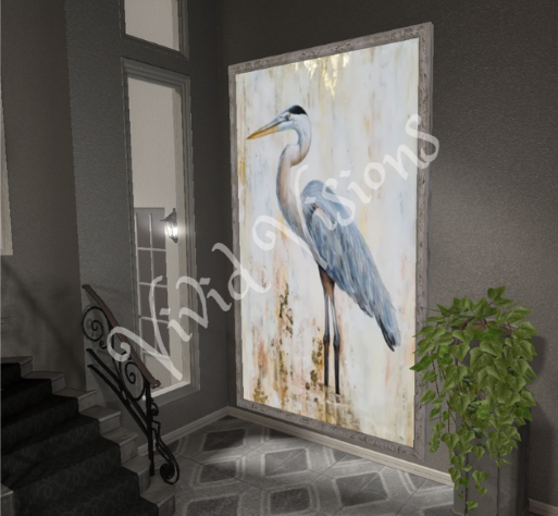 Red Crowned Crane Picture Frame