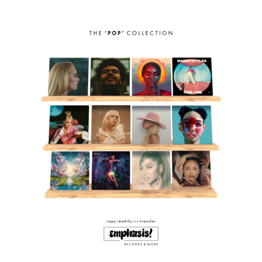 [e!] Record Shelf: Pop Collection! (add)