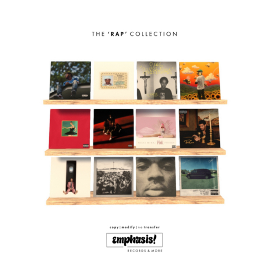 [e!] Record Shelf: Rap Collection! (add)