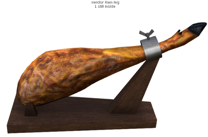 Vendor Ham leg