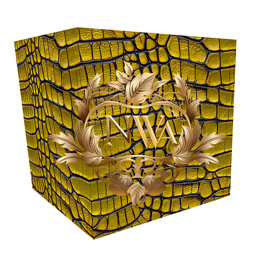 3D Yellow black alligator texture seamless *Full Perm*