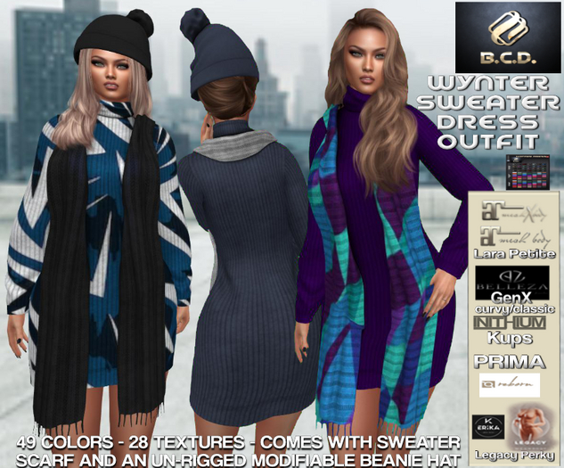 BCD Wynter Sweater Dress Outfit
