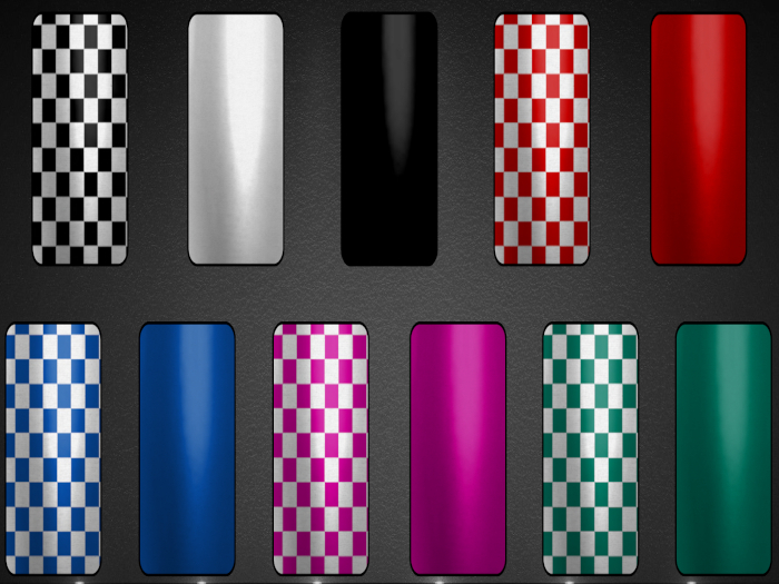 Formula One Nail Texture Hud ONLY "BOXED"