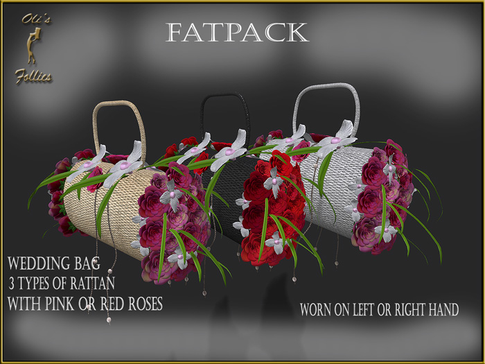 Oli's Follies wedding bag FATPACK
