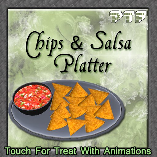 Chips & Salsa Platter *with eat animations*
