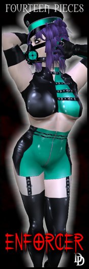 Dare Designs: Enforcer - teal