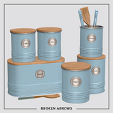 BROKEN ARROWS - Kitchen Pots - Blue