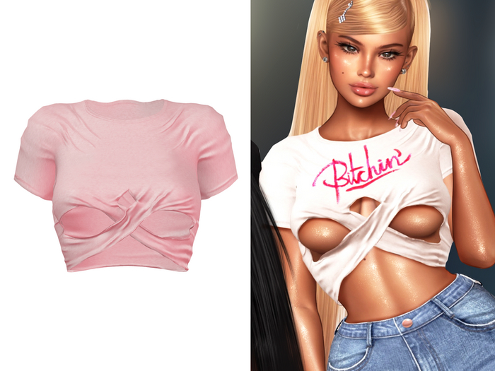YALLA ~ Gina Top [PINK]