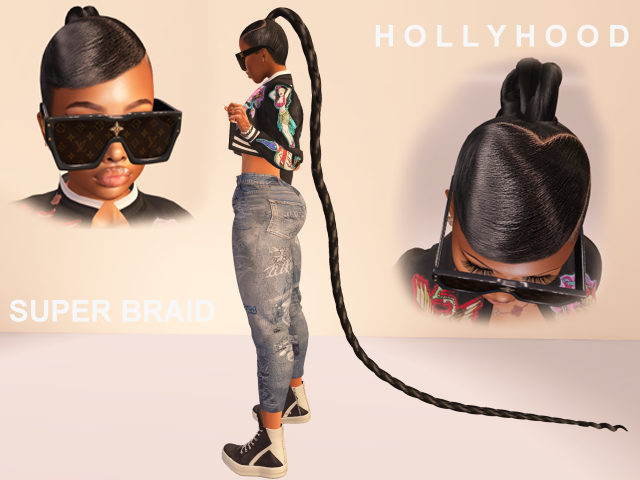 DEMO Hollyhood Super Braid - Black