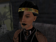 Calvicie Pelos Emo Falsos Diadema