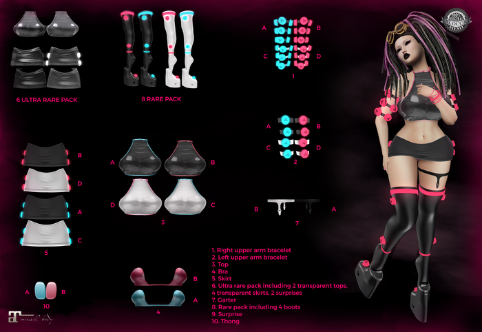 * Stelloane Cyber Cutie 8 RARE