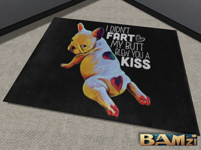{B}Not a fart but love Rug